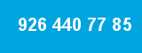 926 440 77 85 926 440 77 85